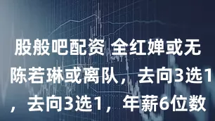 股般吧配资 全红婵或无缘国家队，陈若琳或离队，去向3选1，年薪6位数